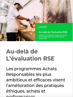 Au-delà de l’évaluation RSE