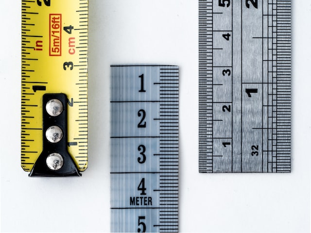 Image of rulers in different sizes